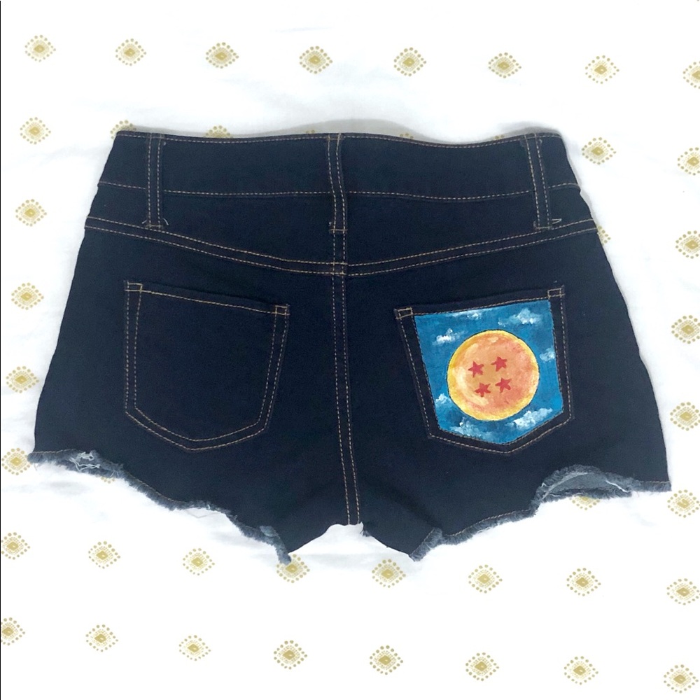 Dragon Ball Shorts | Acrylic Handmade Art